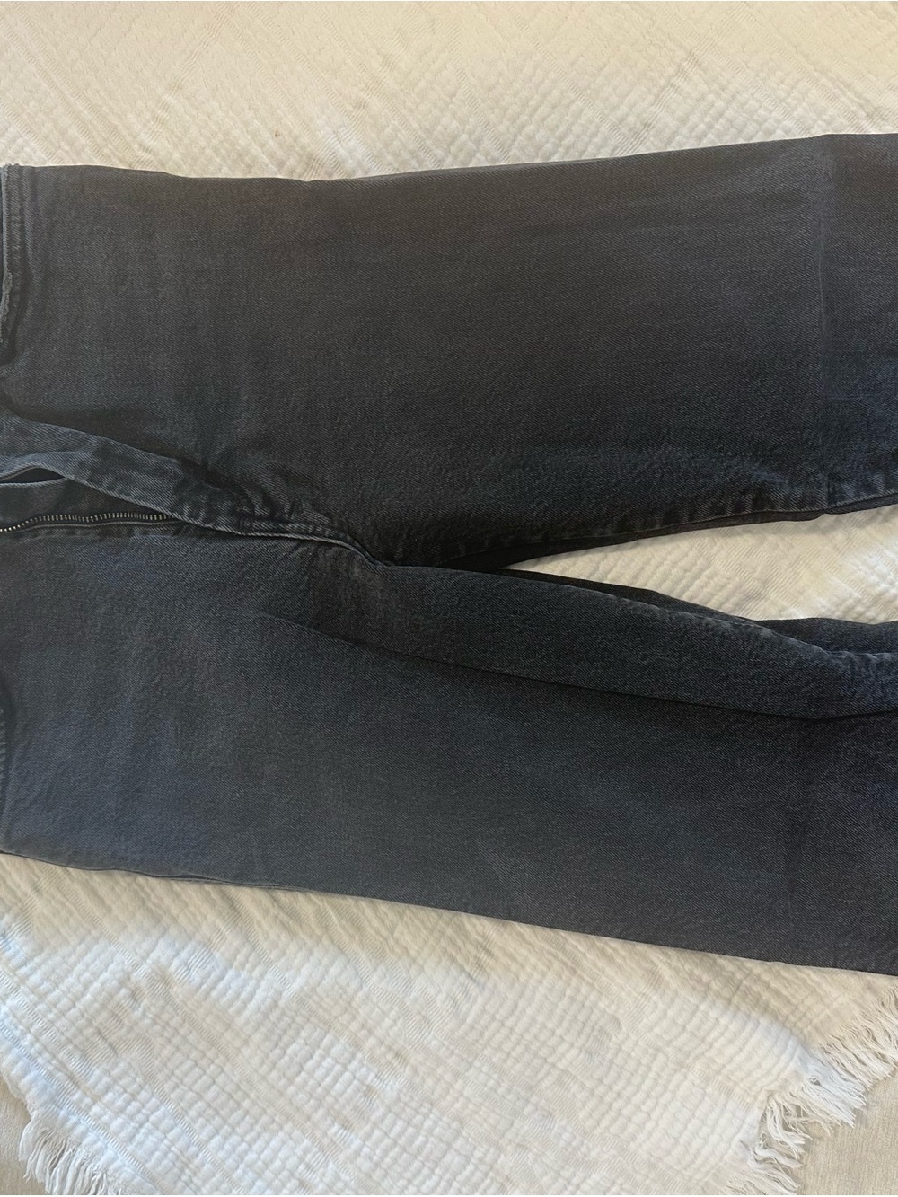 Agolde black high waist jeans